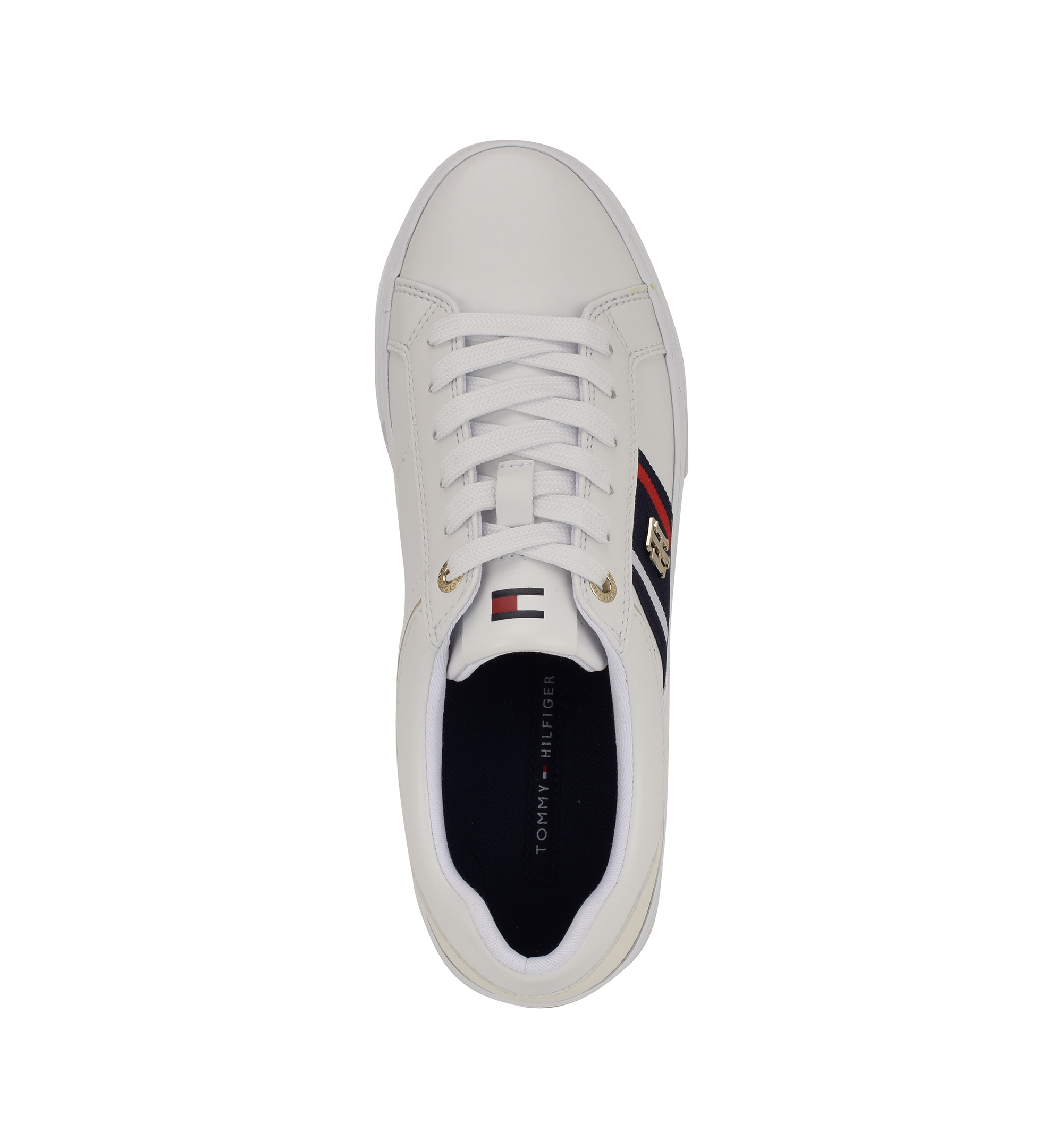 Tommy Hilfiger Women's Badria Logo Platform Sneakers - White