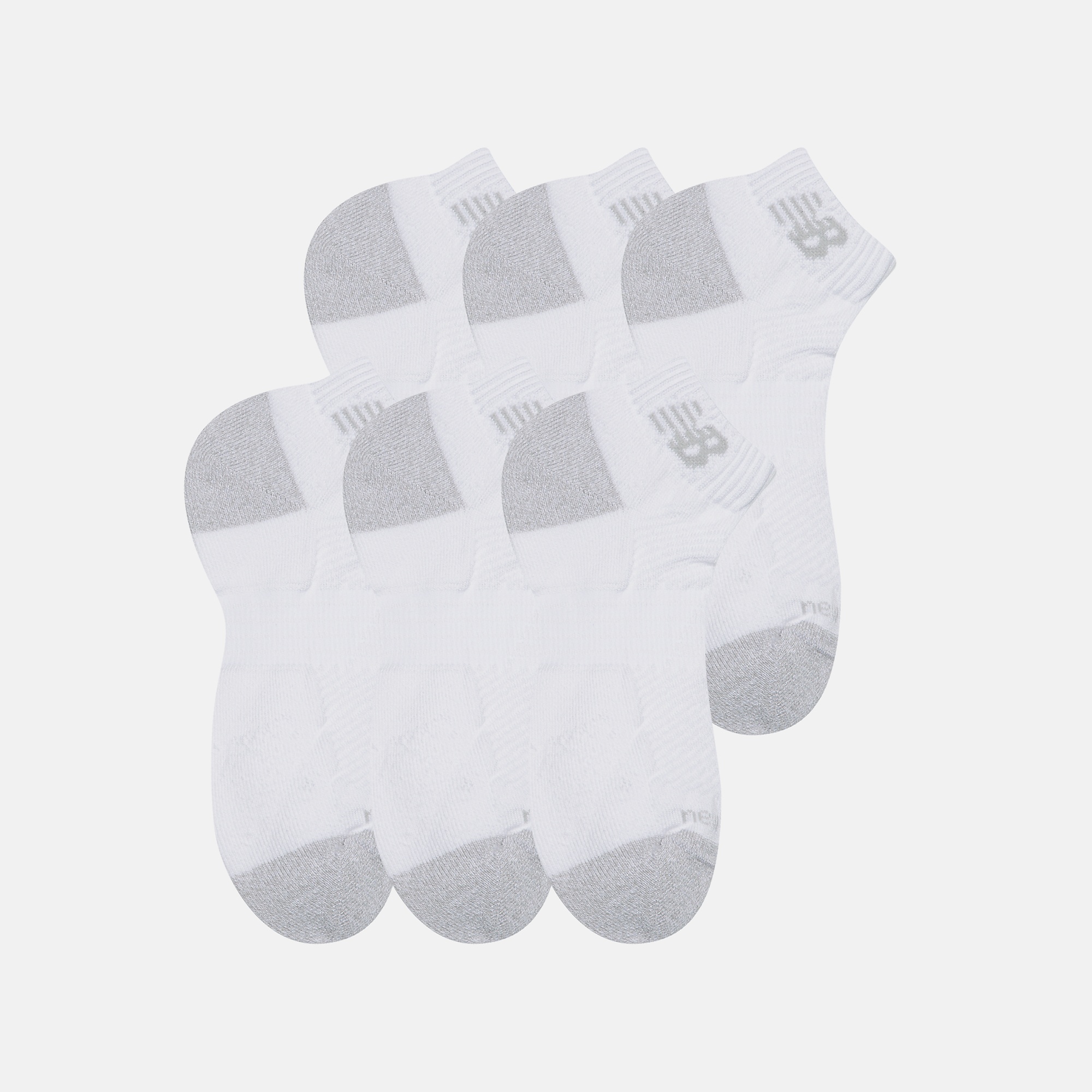 New Balance Active Low Cut Socks 6 Pack, LAS65203WT