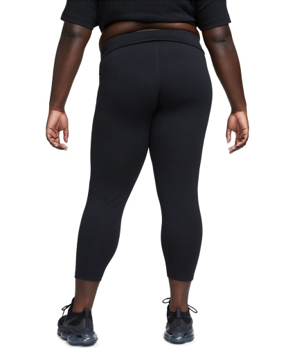 Nike Plus Size Sportswear Classics High-Waisted 7/8 Leggings - Black