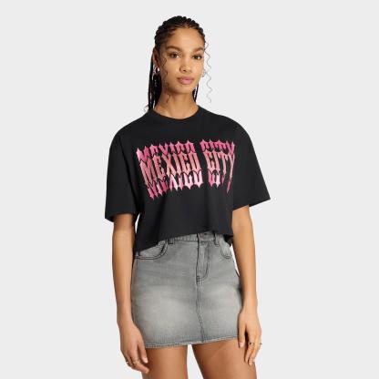Women's adidas Originals World Cup 26™ Host City Mexico City T-Shirt - Black - view 1