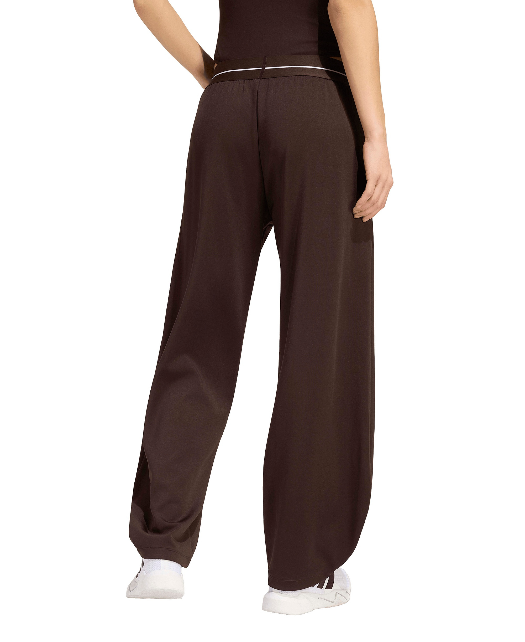 adidas Women's Hyperglam Barrel Training Pants - Aurora Coffee
