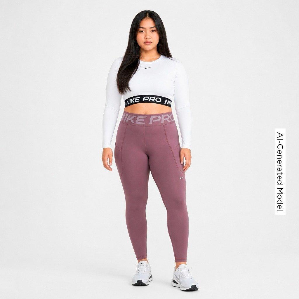 Women's Nithtke Pro Sculpt High-Waisted 7/8 Leggings - Tattoo/White