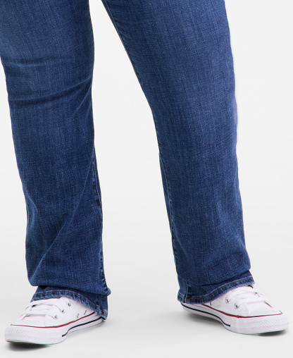 Levi's Trendy Plus Size 415 Classic Bootcut Jeans - Lapis Awe