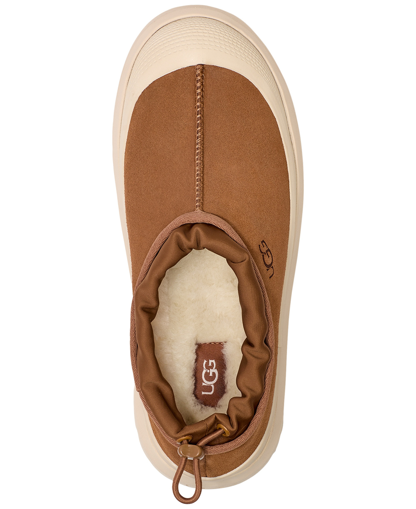 UGG® Men's Tasman Weather Hybrid Clogs - Chestnut/Whitecap