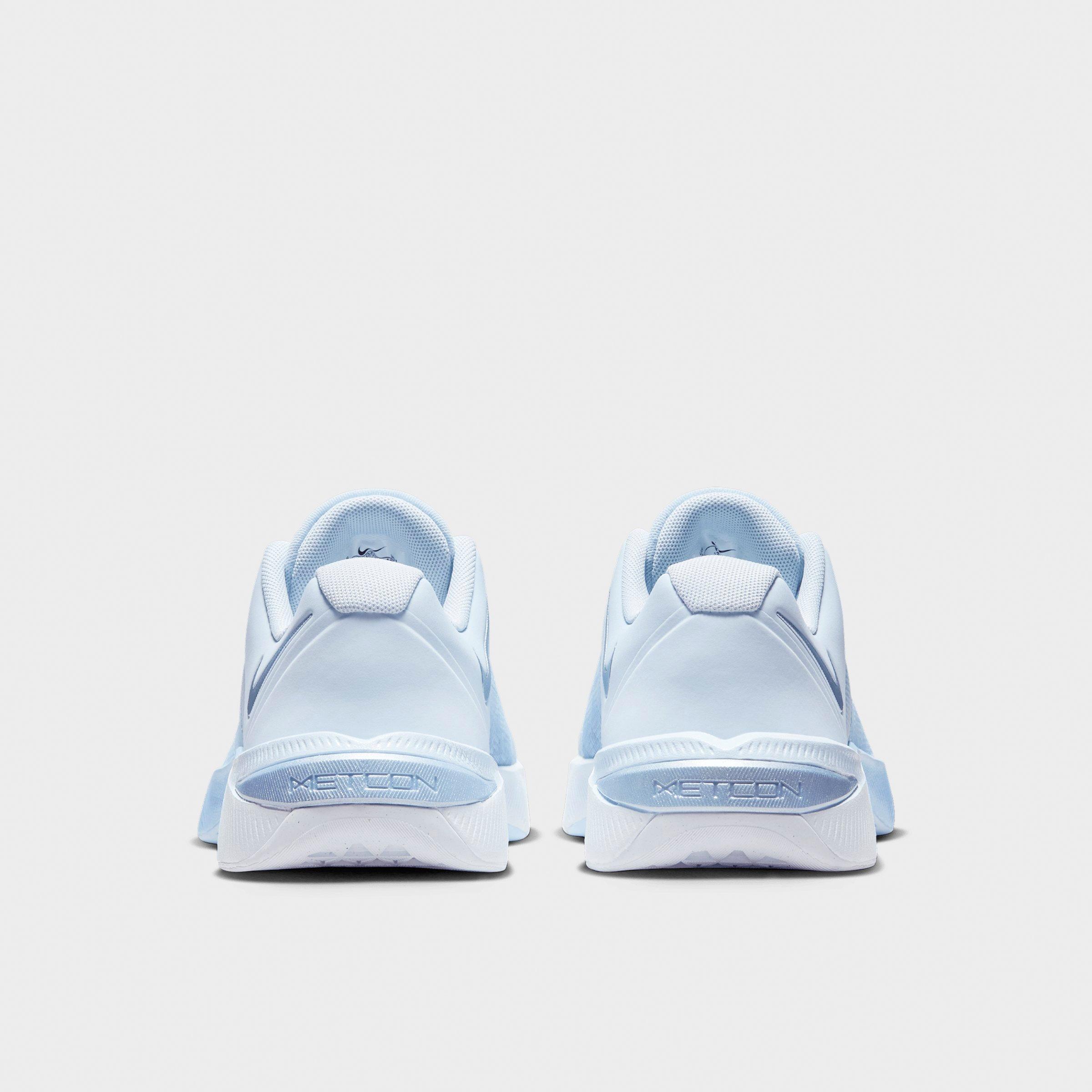Women's Nithtke Metcon 10 Training Shoes - Hydrogen Blue/Aluminum/Football Grey/Hydrogen Blue - Back view