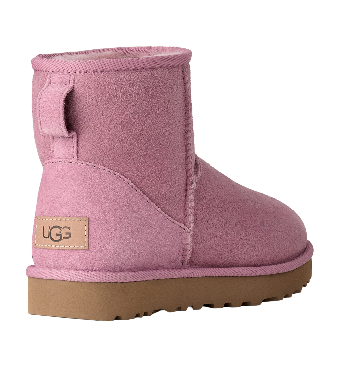 UGG® Women's Classic II Pull-On Mini Booties - Dusty Orchid