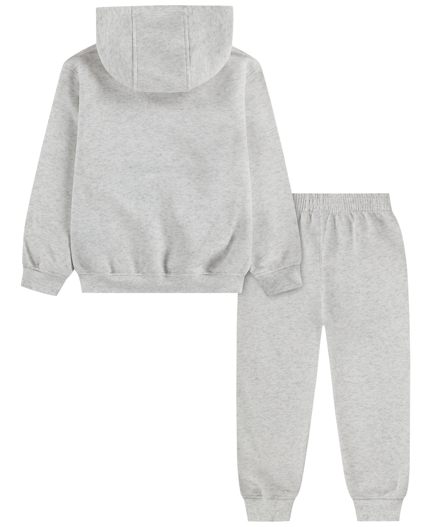 Nike Boys' 4-7 Fleece Pullover Hoodie and Joggers, 2-Piece Set - Birch Heather