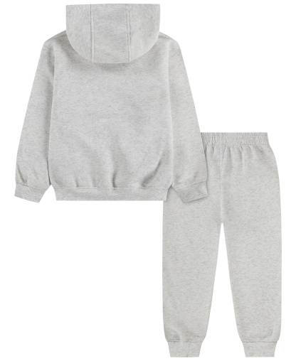 Nike Boys' 4-7 Fleece Pullover Hoodie and Joggers, 2-Piece Set - Birch Heather