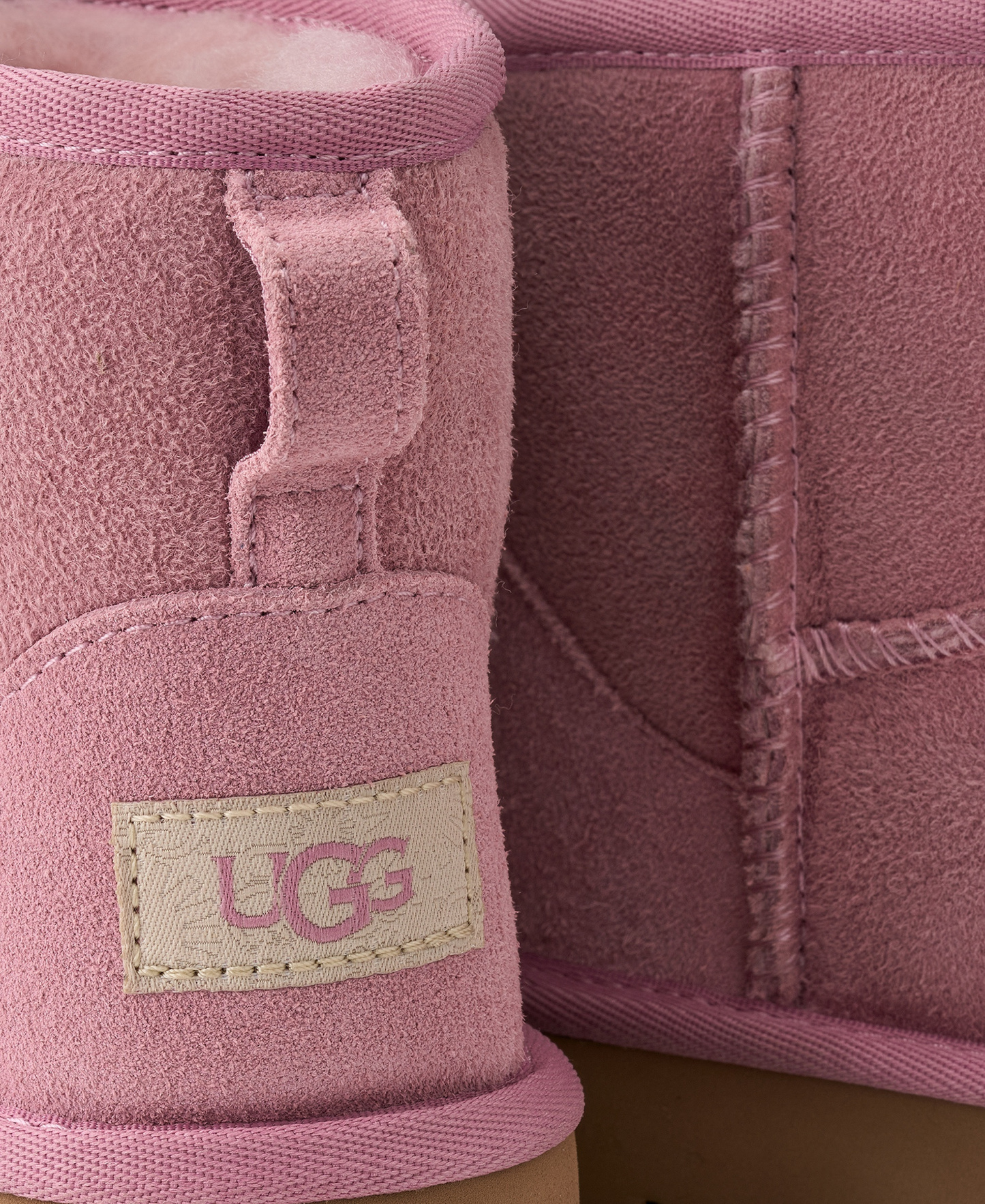 UGG® Kids' Classic Mini II Pull-On Booties - Dusty Orchid