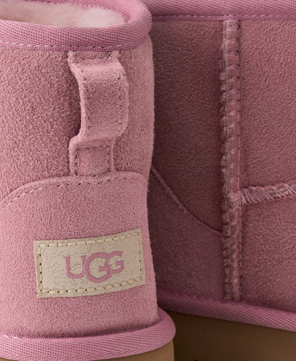 UGG® Kids' Classic Mini II Pull-On Booties - Dusty Orchid