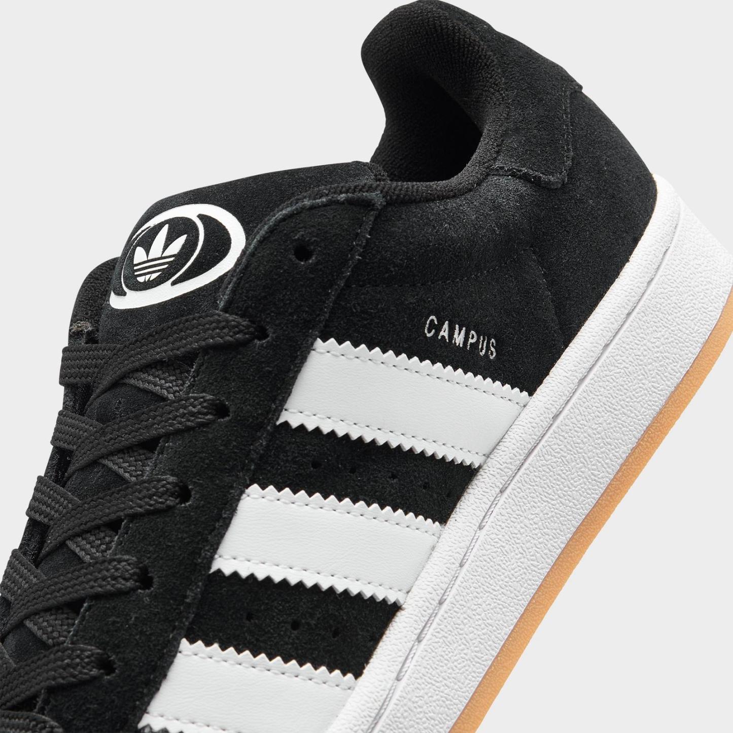Big Kids' adidas Originals Campus 00s Casual Shoes - Black/White/White - view 3