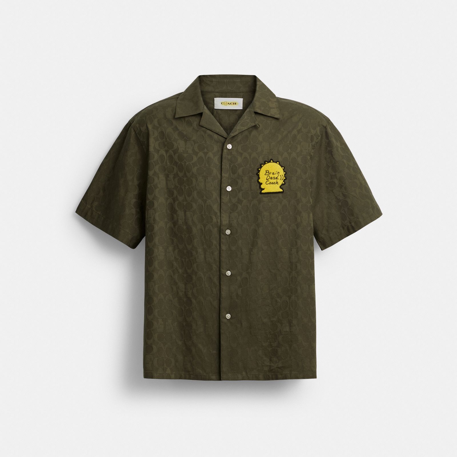 Coach | Brain Dead Signature Camp Shirt - Green