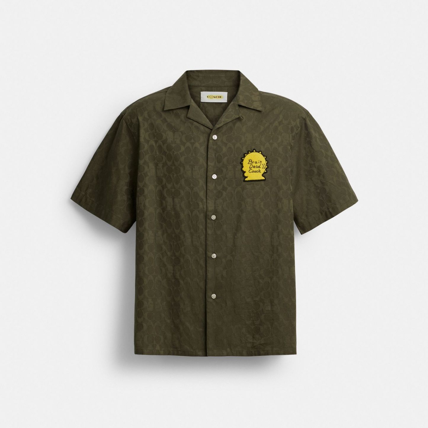Coach | Brain Dead Signature Camp Shirt - Green