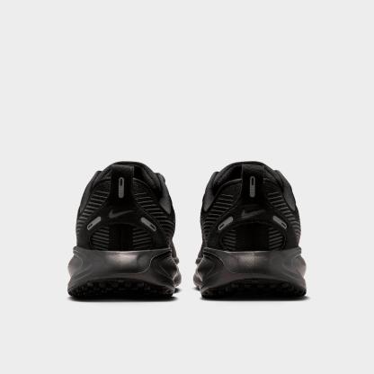 Big Kids' Nithtke Vomero 18 Running Shoes - Part 2 - Black/Dark Smoke Grey/Light Smoke Grey - Back view