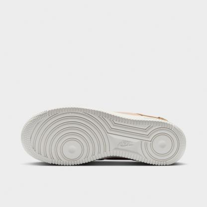 Women's Nithtke Air Force 1 '07 SE Casual Shoes - Light British Tan/Hemp/Metallic Gold/Sail - Bottom view