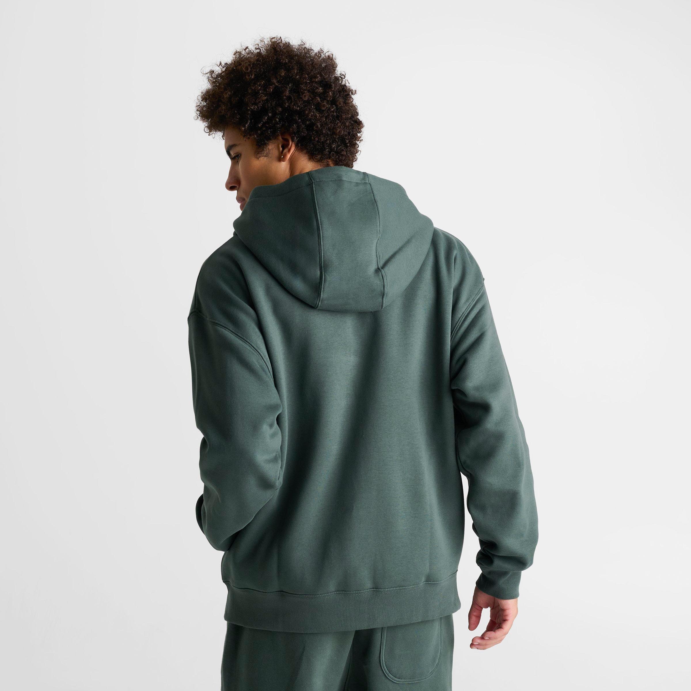 Men's Nithtke Sportswear Swoosh Box Full-Zip Hoodie - Vintage Green