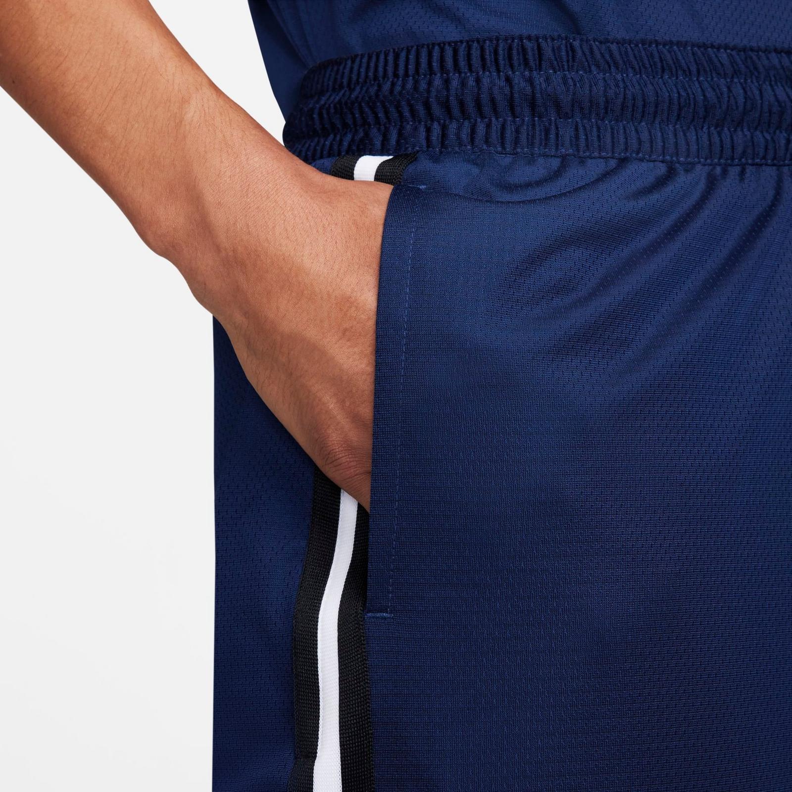 Men's Nike DNA Dri-FIT 8" Basketball Shorts - Midnight Navy/Black/White
