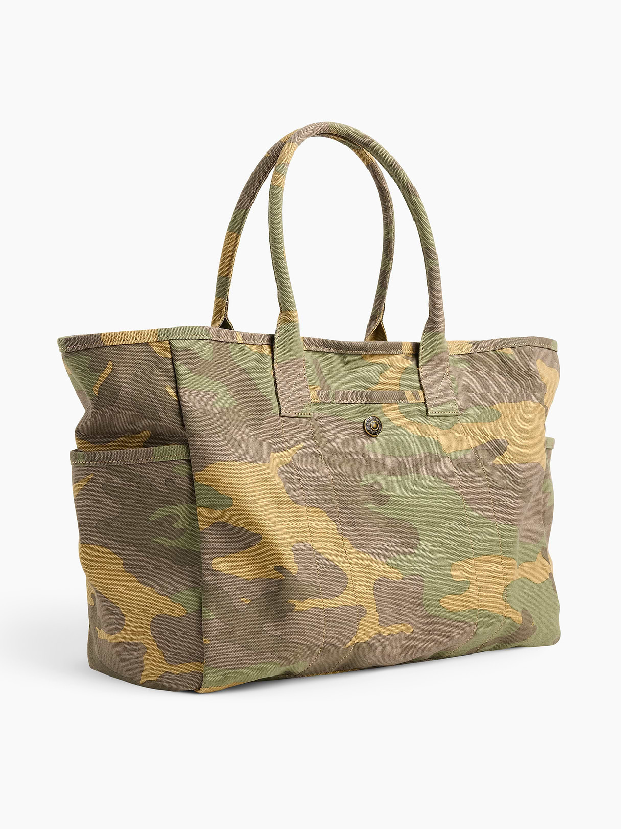 Mini Canvas Favorite Tote - Green camo