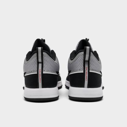 Men's Nike Book 2 SE Denim Basketball Shoes - Metallic Silver/Sport Red/Black/White
