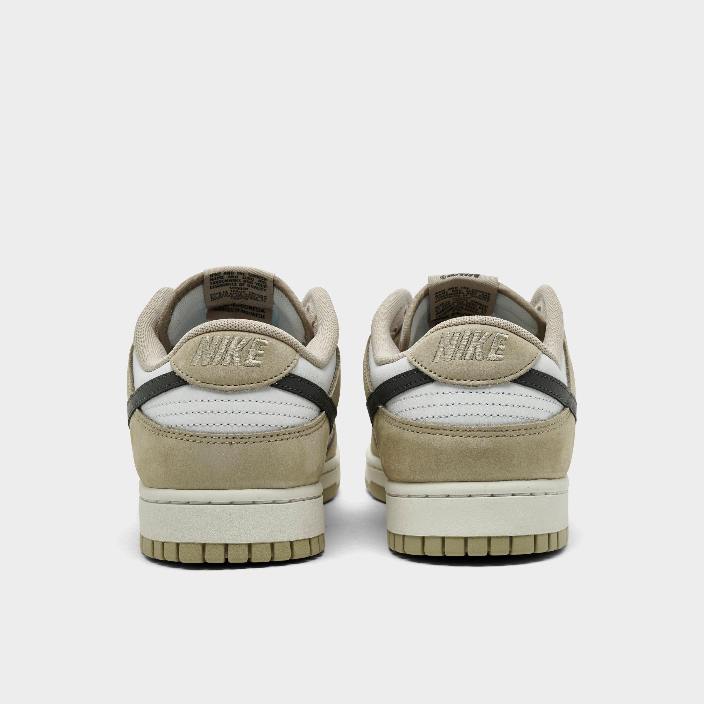 Men's Nithtke Dunk Low Retro Casual Shoes - Part 3 - Desert Khaki/Medium Ash/Summit White - Back view