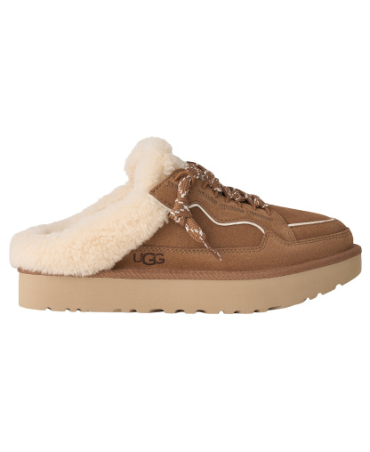 UGG® Women's Lowmel Round Toe Mule Clogs - Chestnut