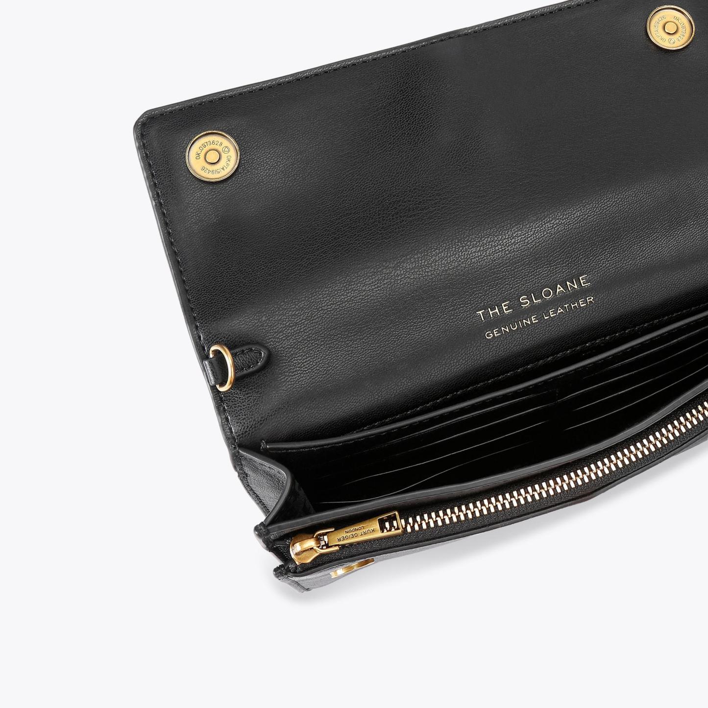 Kurt Geiger London Shoreditch Soft Sm Xbody - Black - view 6