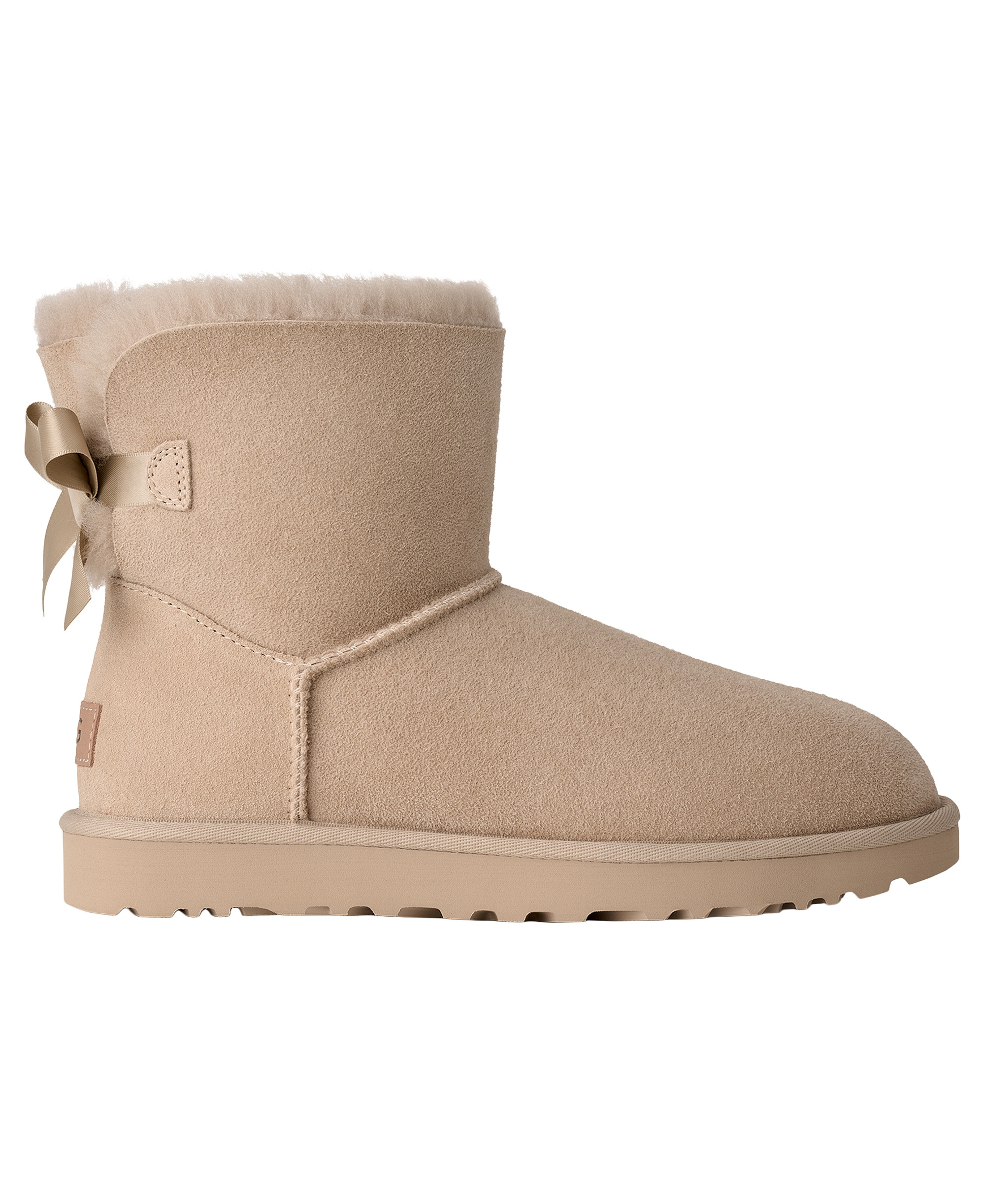 UGG® Women's Mini Bailey Bow II Slip-On Booties - Moonlight