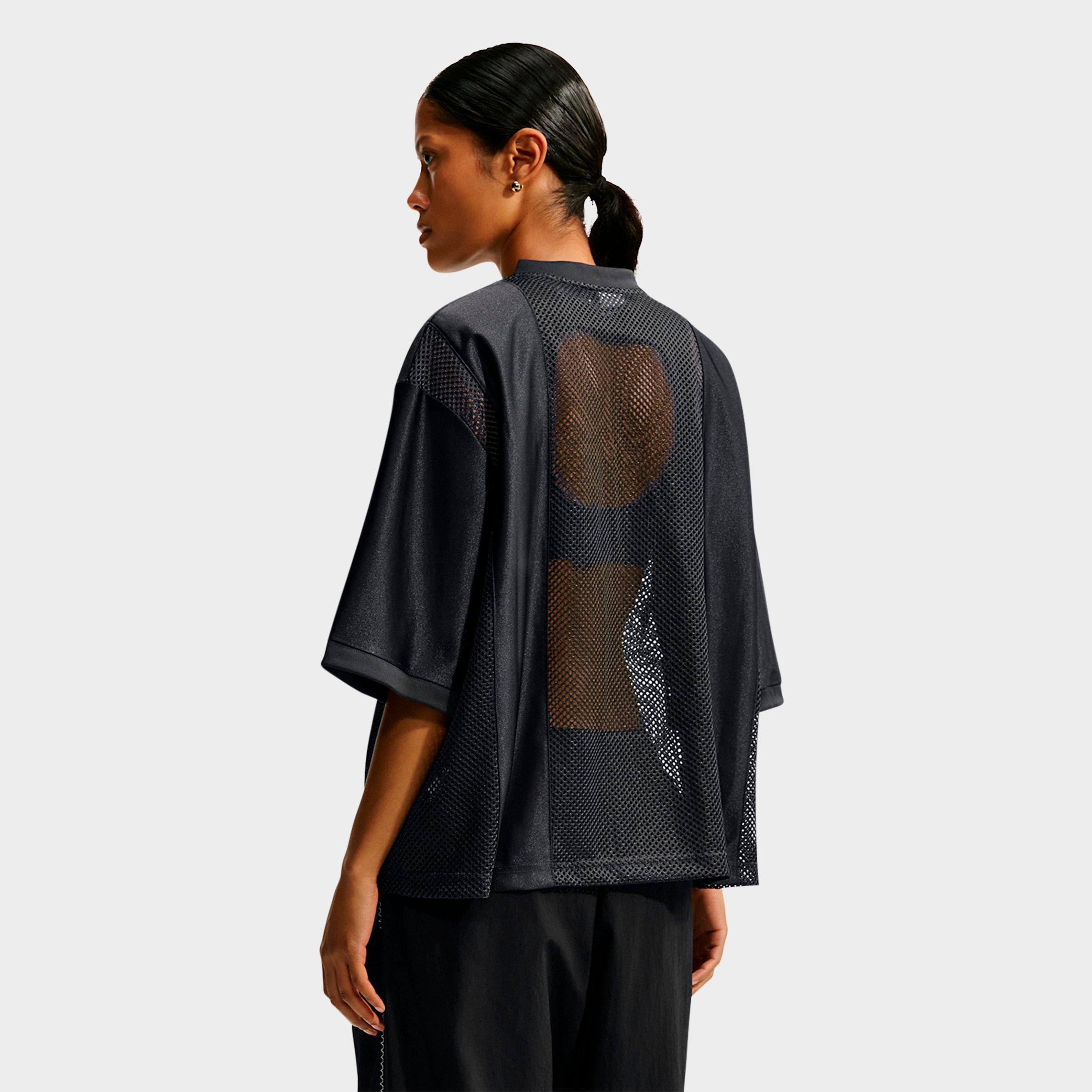 Women's Nithtke Sportswear '72 Oversized Short-Sleeve Graphic Jersey - Off Noir/White