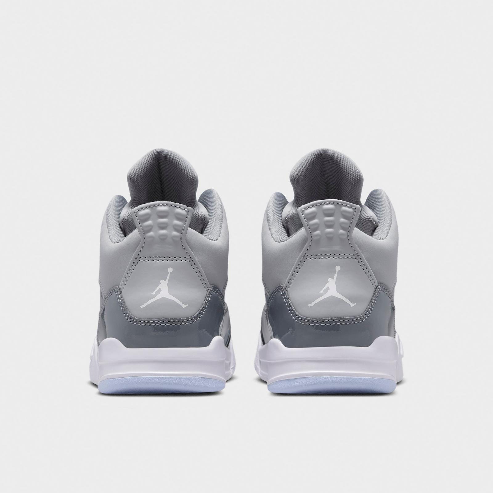 Little Kids' Air Jordan Son of Mars Low Casual Shoes - Cool Grey/White/Wolf Grey - view 4