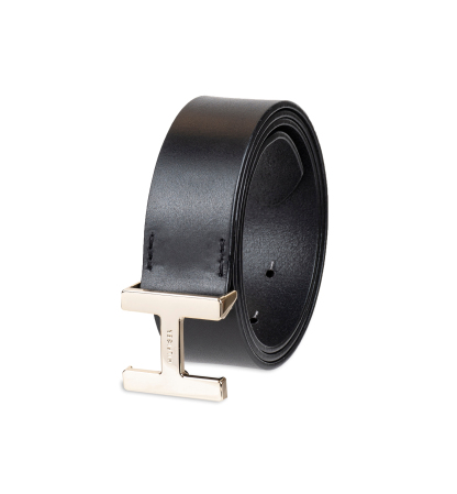 Tommy Hilfiger Women's H Monogram Buckle Belt - Black