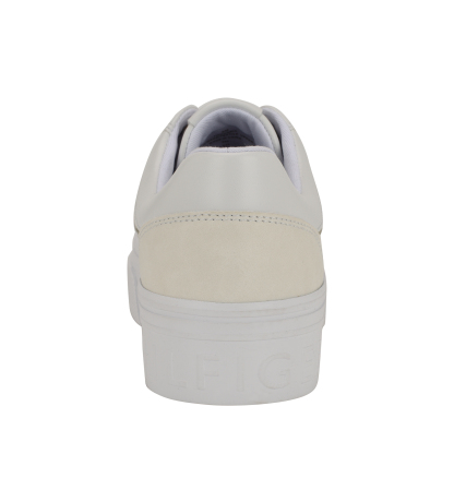 Tommy Hilfiger Women's Badria Logo Platform Sneakers - White