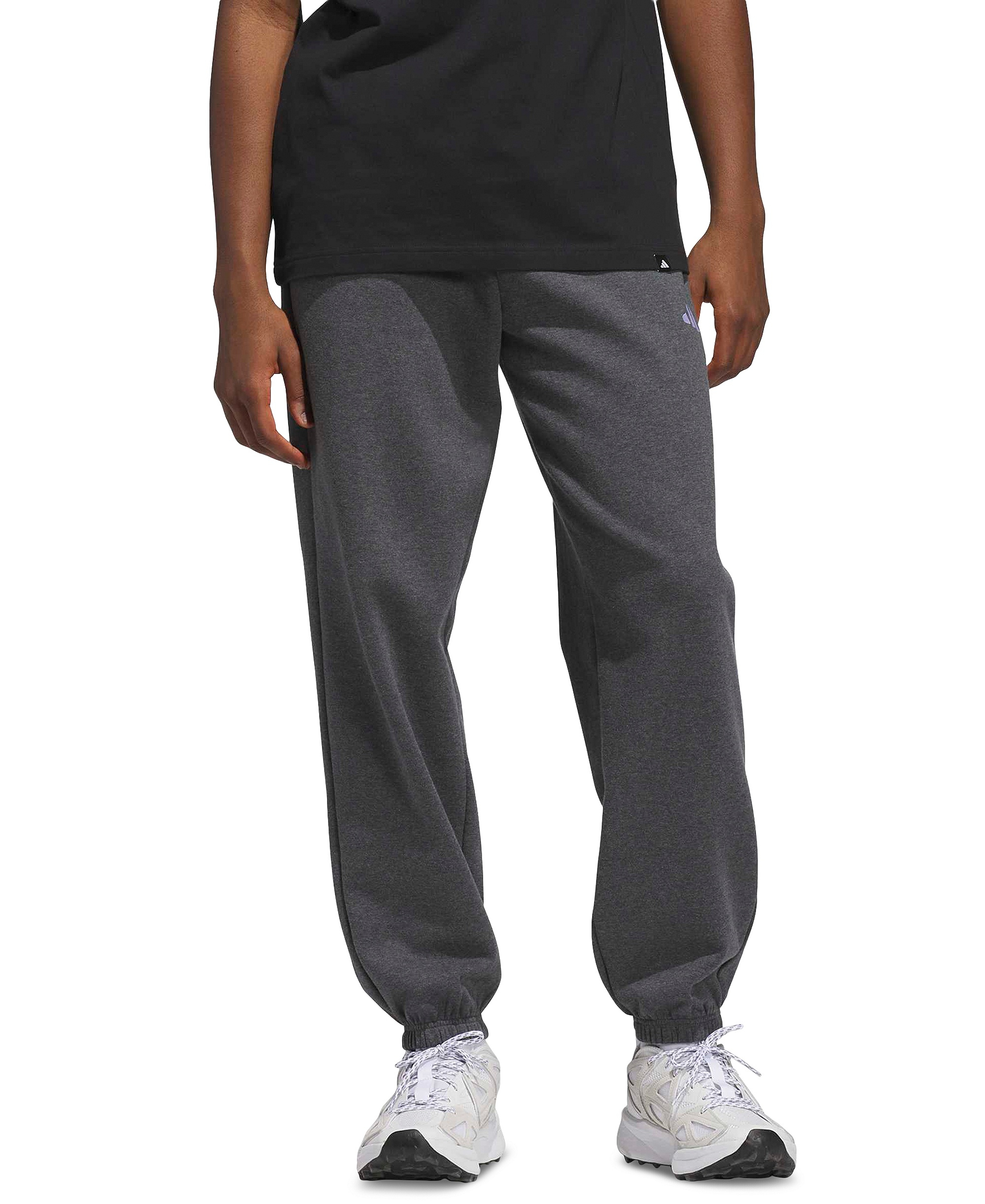 adidas Men's Relax Cuff Regular Fit Pants - Dark Gray