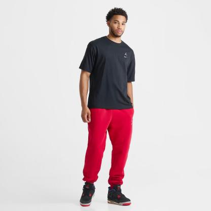Men's Jordan Brooklyn Swoosh Logo T-Shirt - Black/White - view 2