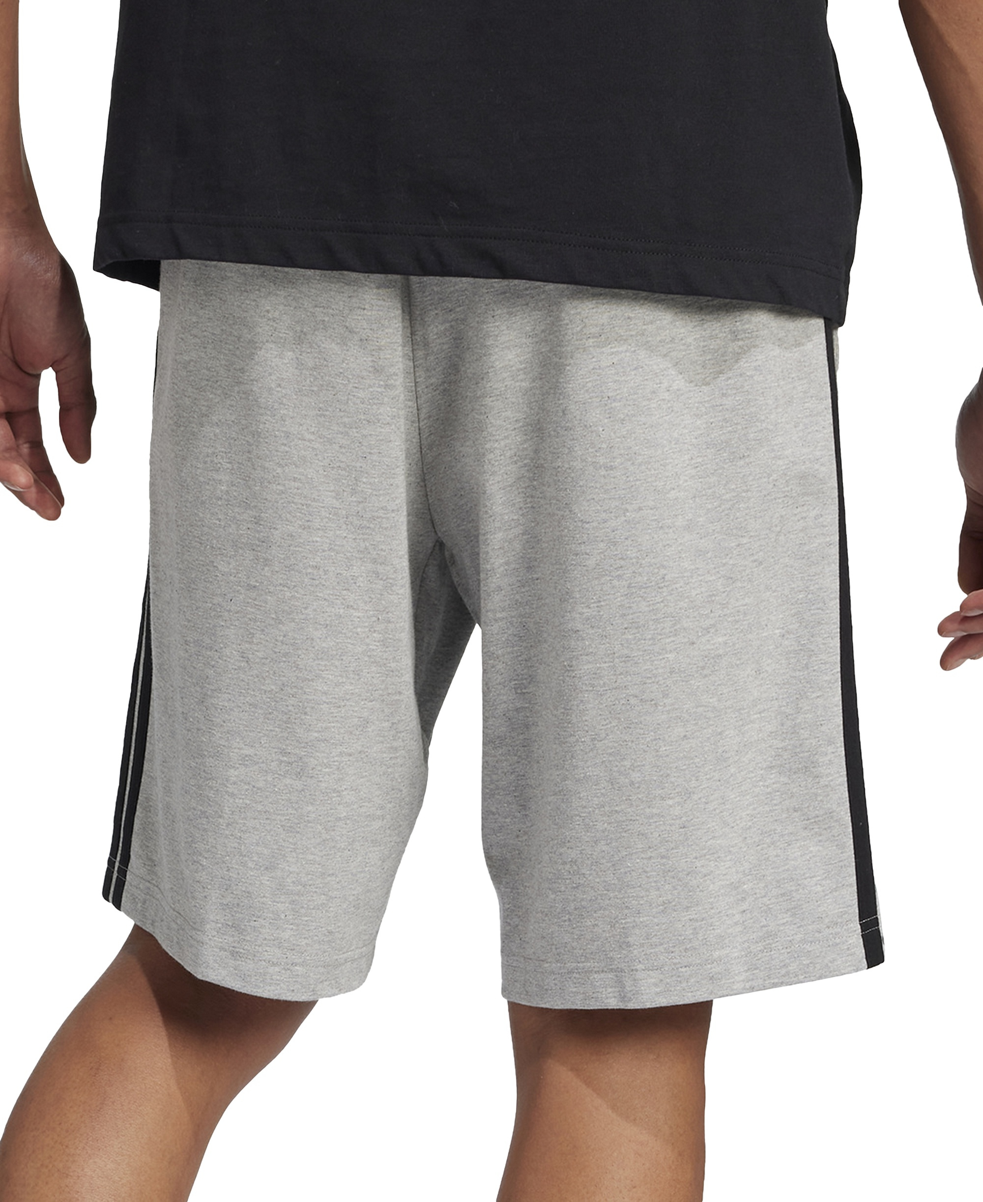 adidas Men's Jersey Shorts - Mgh/blk