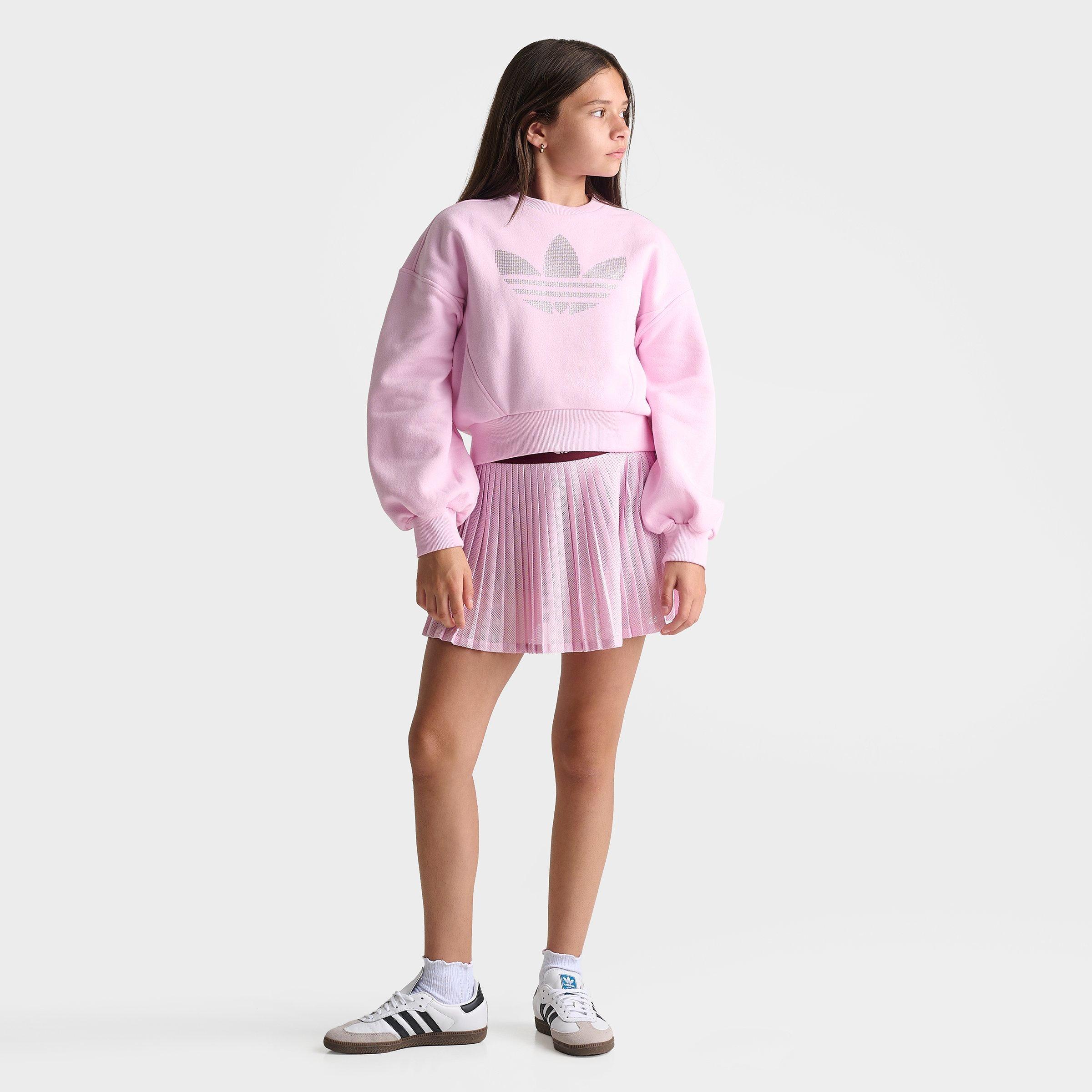 Girls' Big Kids' adidas Originals Trefoil Sweatshirt - Orchid Fusion