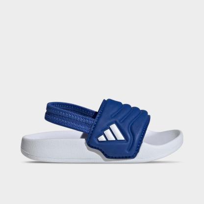 Kids' Toddler adidas adilette Estrap 2.0 Slide Sandals - Team Royal Blue/White - view 1