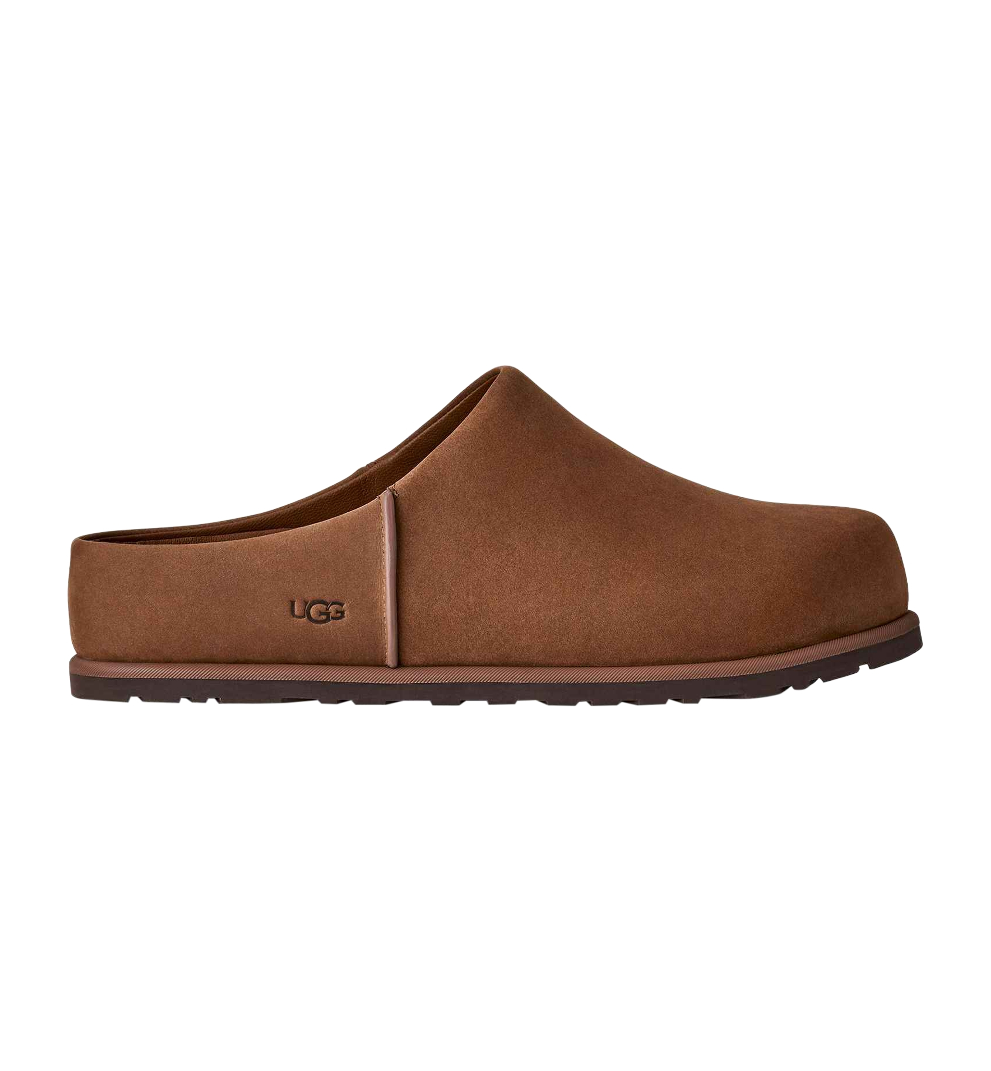 UGG® Men's Otzo Leather Clogs - Dark Chestnut