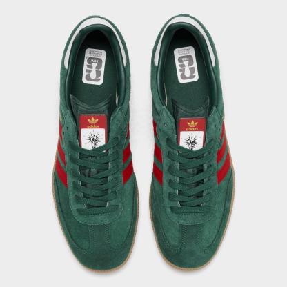 Men's adidas Originals Samba OG FIFA World Cup 2026 Portugal Casual Shoes - Team Dark Green/Better Scarlet/Gum - view 5