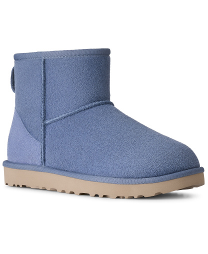 UGG® Women's Classic II Pull-On Mini Booties - Stormy Blue