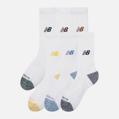 New Balance Active Crew Socks 6 Pack, LAS65201AS5