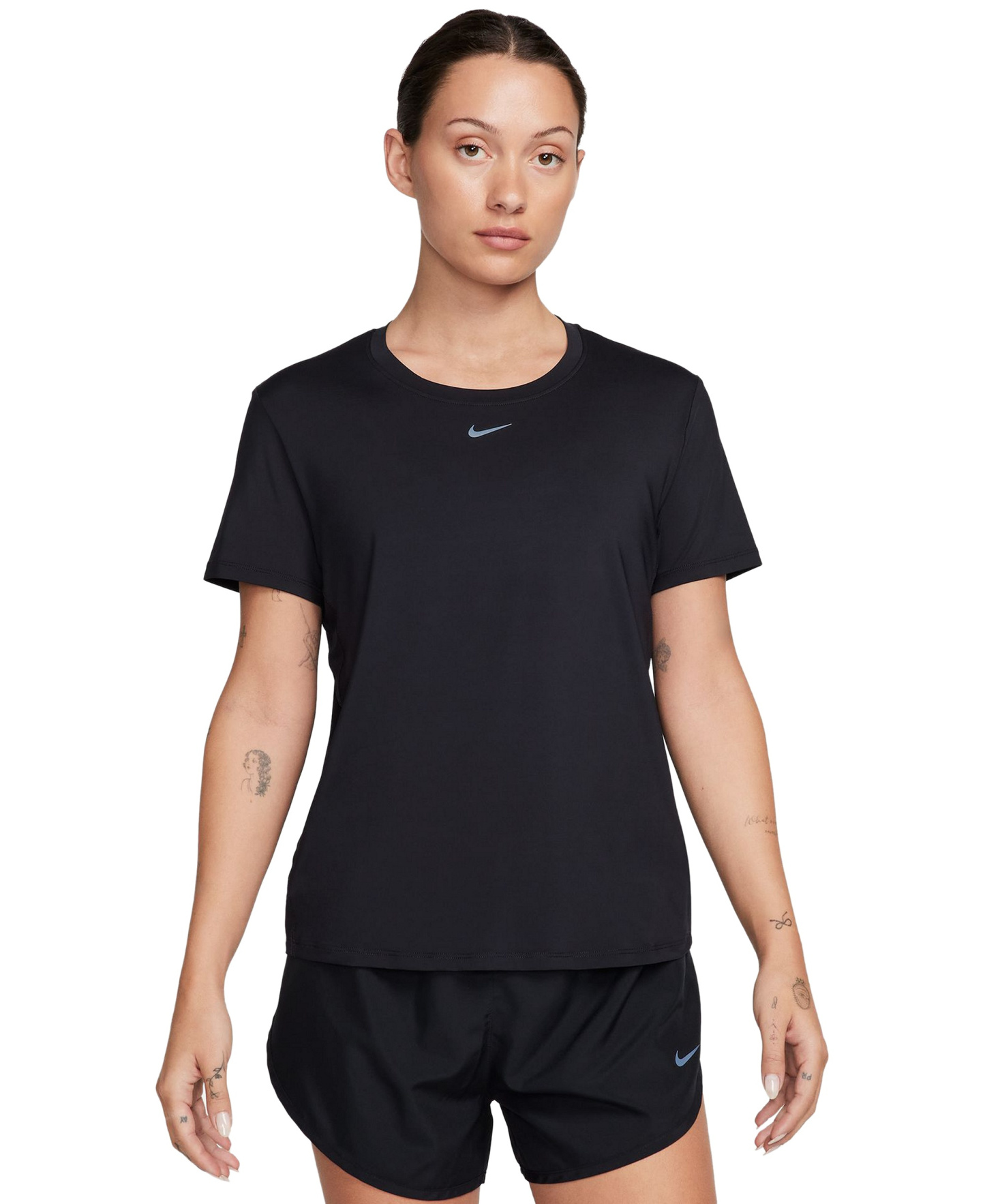 Nike Women's One Classic Dri-Fit Short-Sleeve Top - Black