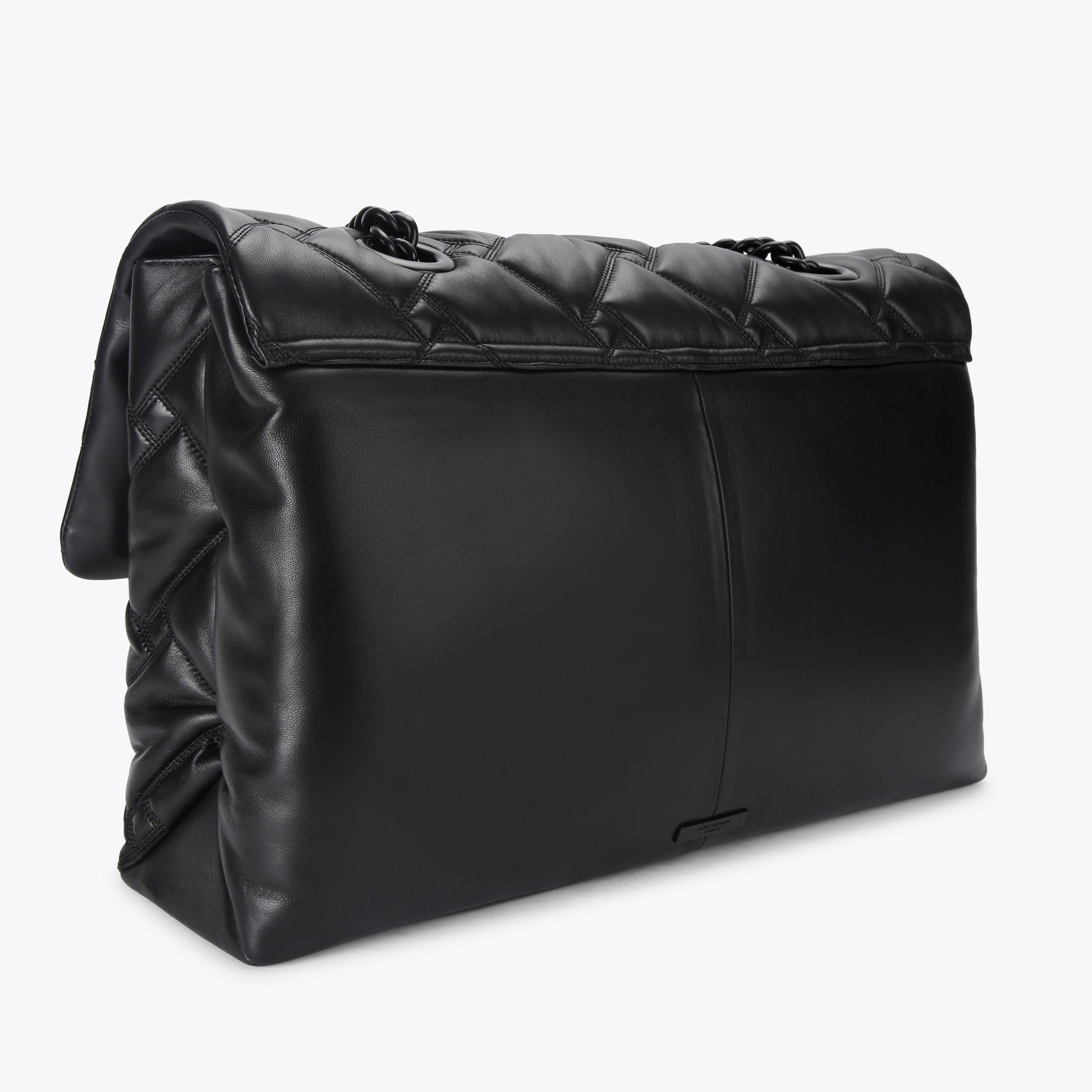 Kurt Geiger London Macro Kensington Drench Bag - Black - view 4