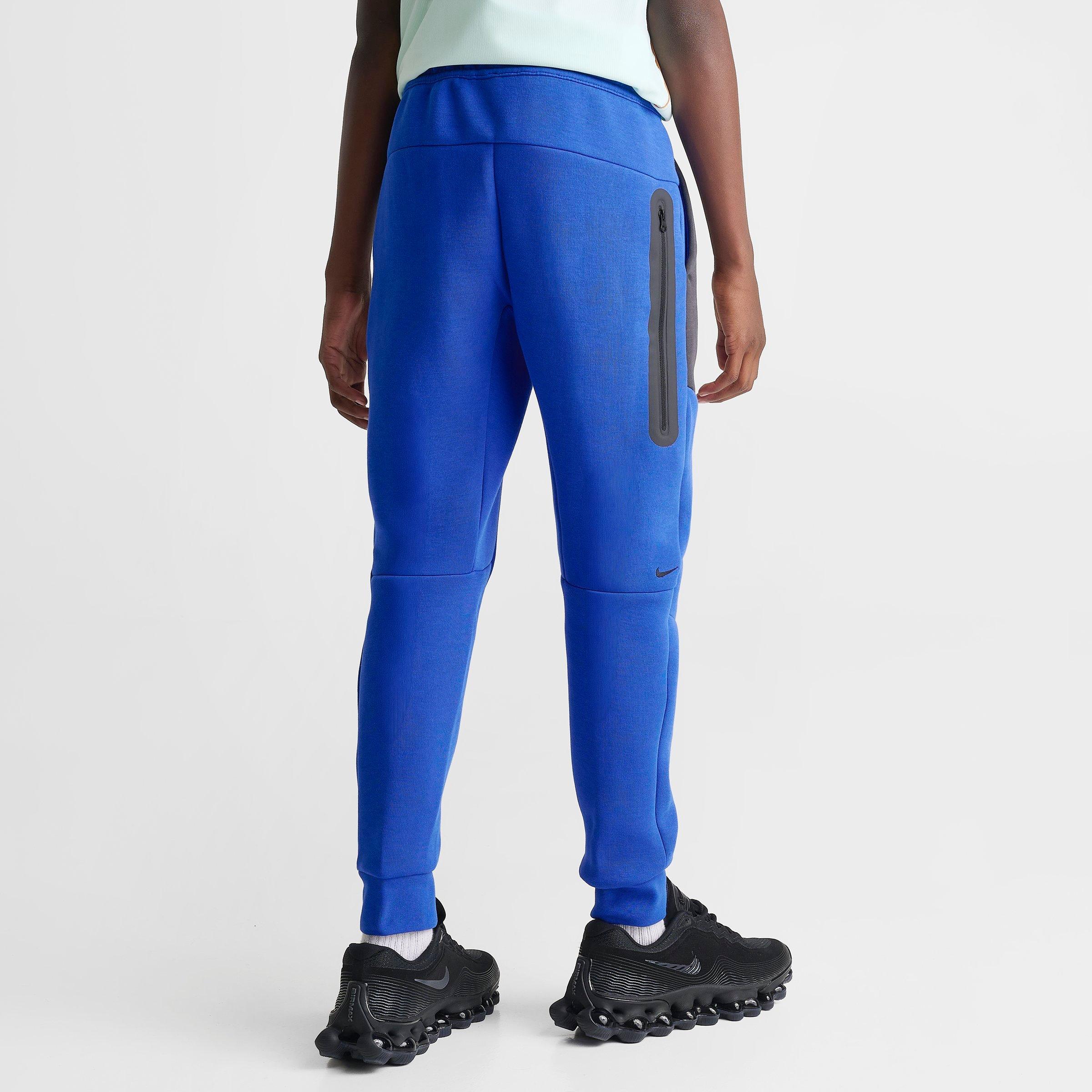 Big Kids' Nithtke Sportswear Tech Fleece Reflective Jogger Pants - Game Royal/Anthracite/Black/Black