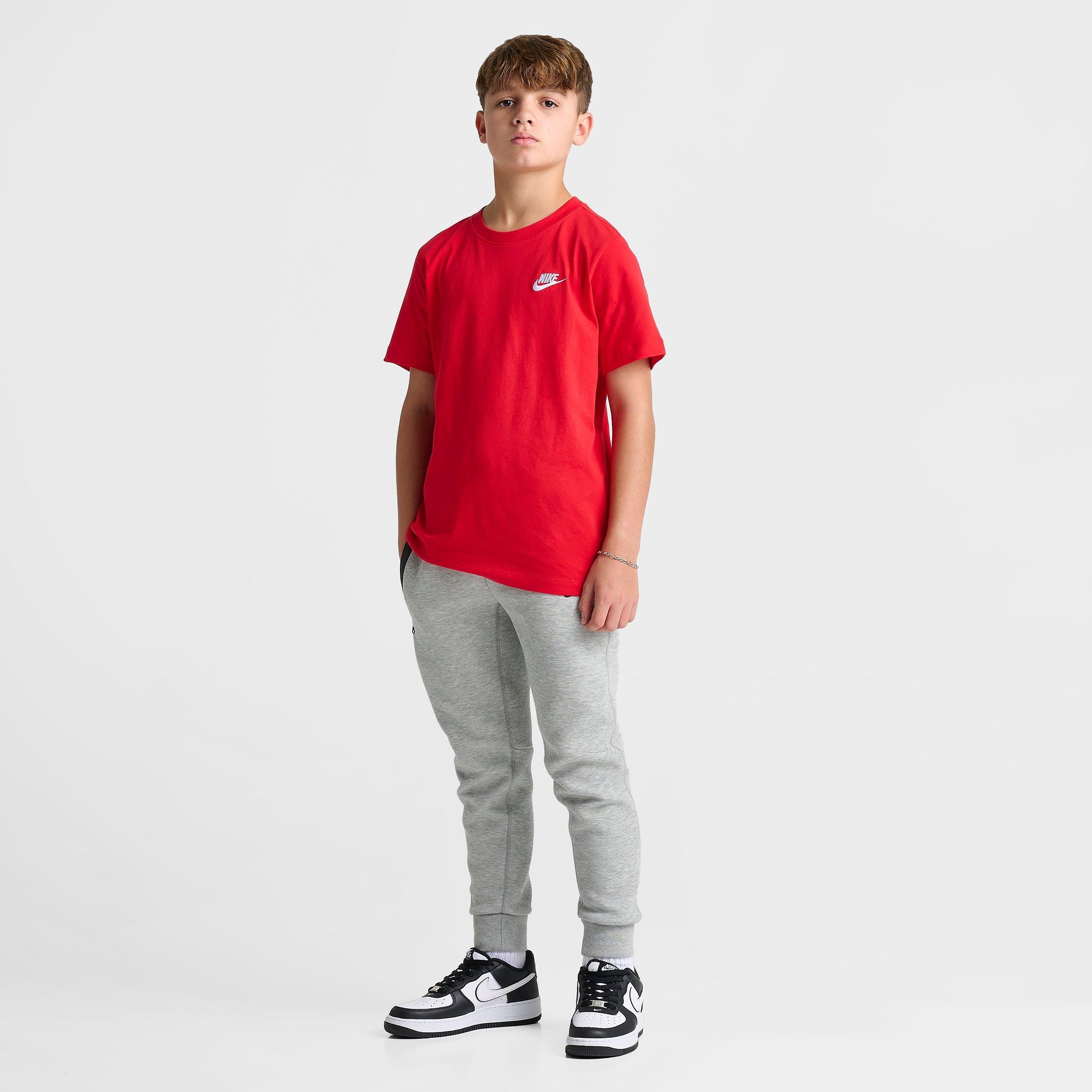 Big Kids' Nithtke Sportswear T-Shirt - University Red