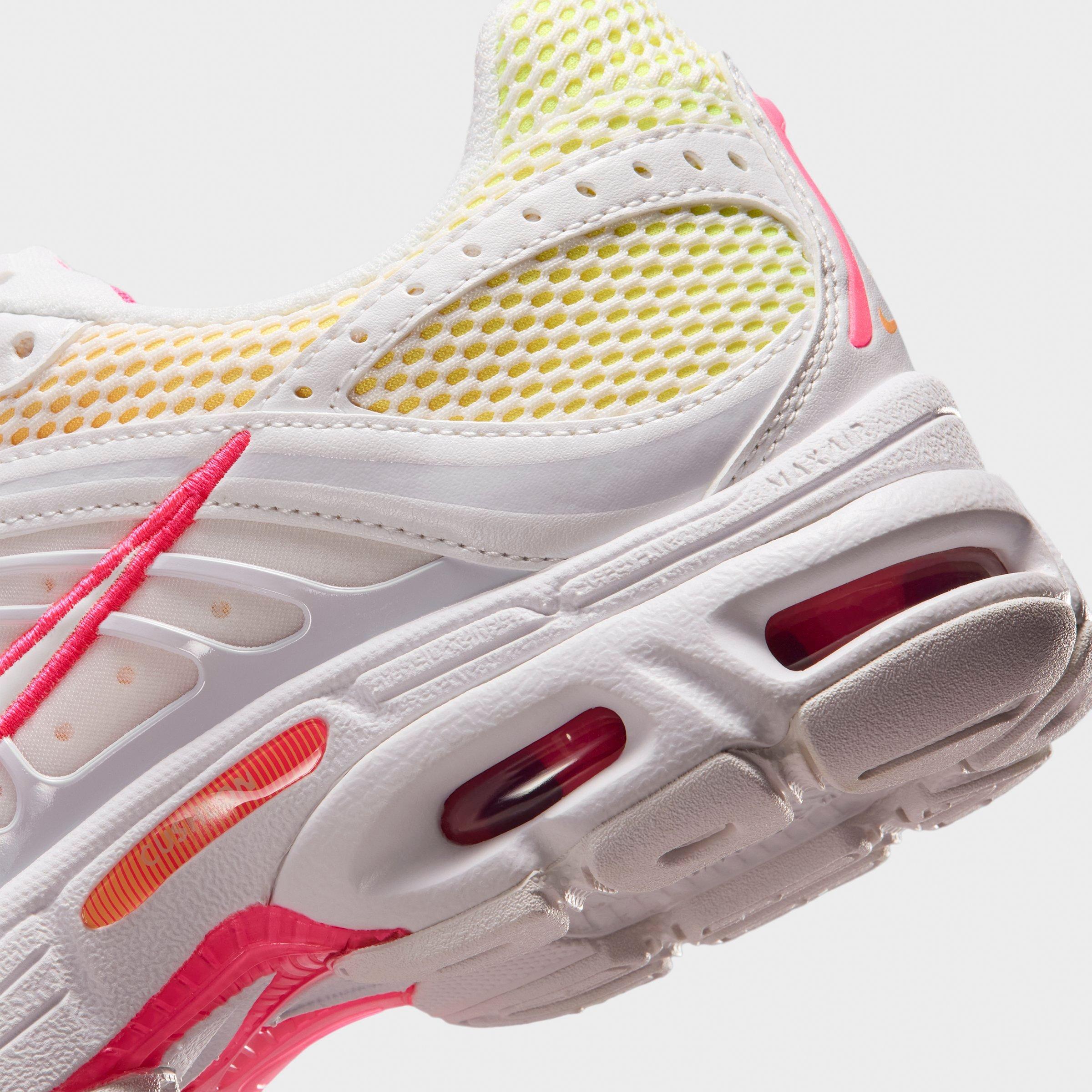 Women's Nithtke Air Max Moto 2K Casual Shoes - Part 1 - Summit White/Hyper Pink/Orange Pulse/Summit White - Detail shot