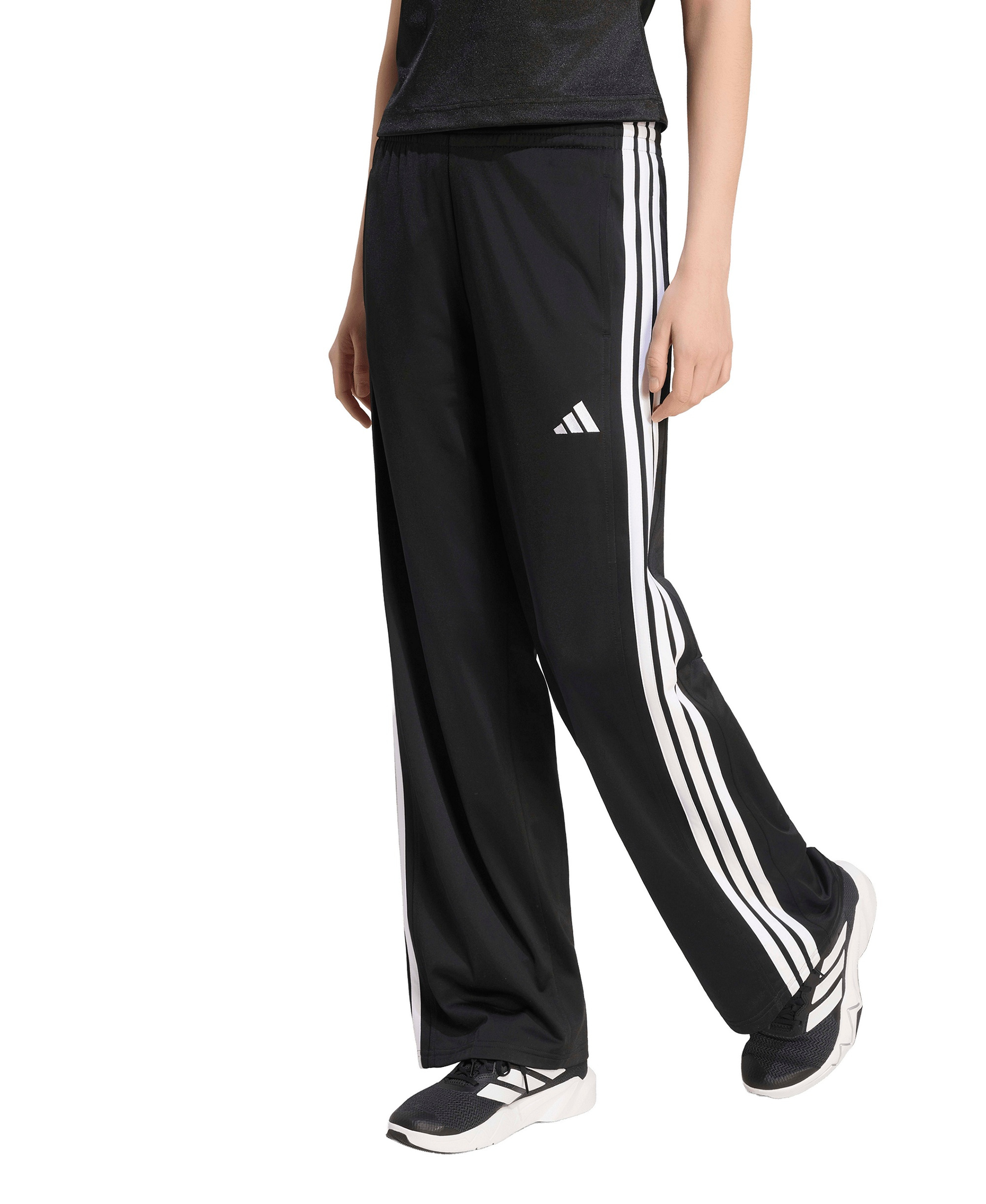 adidas Women's Dayready Wide-Leg Track Pants - Black