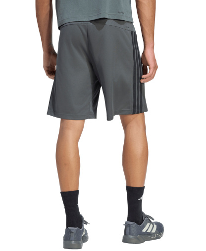 adidas Men's Workout Essentials Base 3-Stripes Shorts - legend Ivy