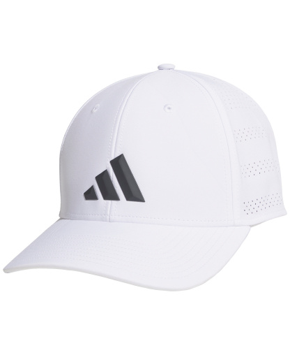 adidas Men's Game Day Stretch-Fit Hat - White