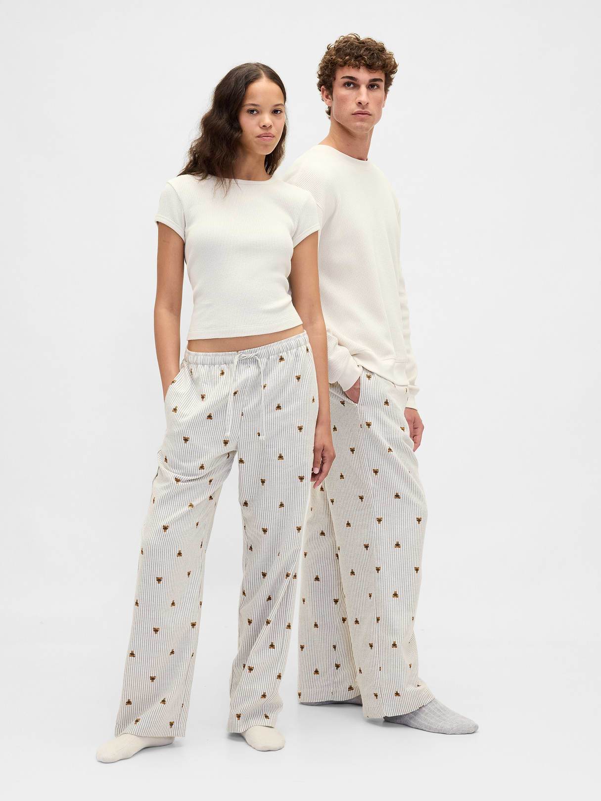 Adult Softest Flannel PJ Pants - Brannan bear brown