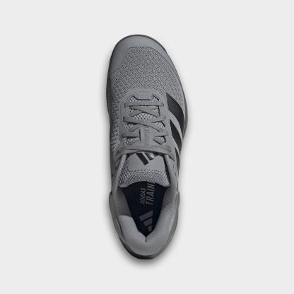 Men's adidas Dropset 4 Training Shoes - Grey/Carbon/Grey - Top view